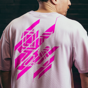 Nova オーバーサイズ Tシャツ パステルピンク