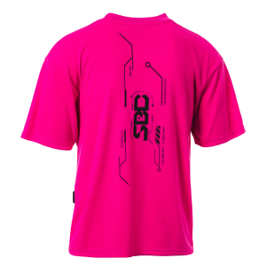 Nova オーバーサイズ Tシャツ グロウピンク