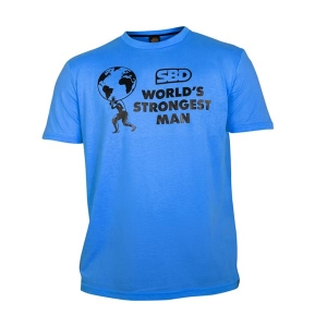 ワールドストロンゲストマン2022 Tシャツ Blue