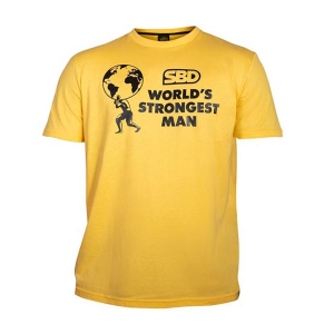 ワールドストロンゲストマンTシャツ Yellow