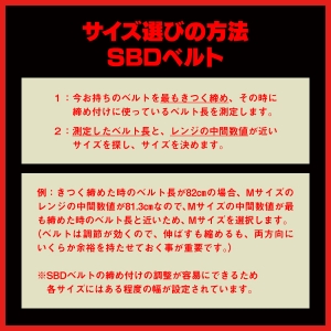 試着用パワーリフティングベルト13mm