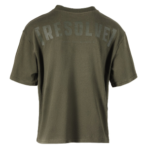 Resolve オーバーサイズ Tシャツ カーキ
