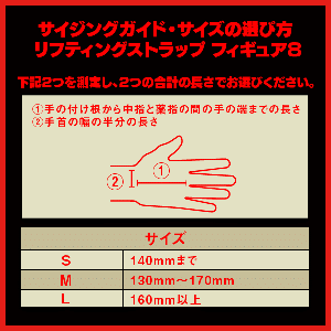 SBD リフティングストラップ フィギュア8