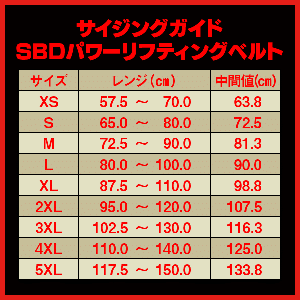 試着用パワーリフティングベルト10mm